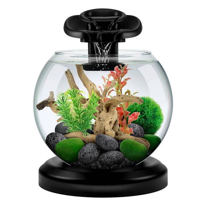 Аквариум tetra duo waterfall globe обзор