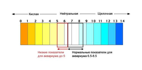 Кислотность в аквариуме